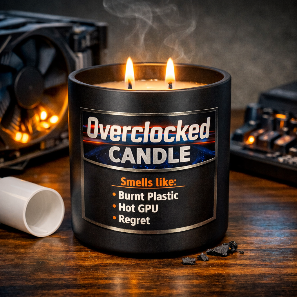 Photo of an Overclocked Candle product